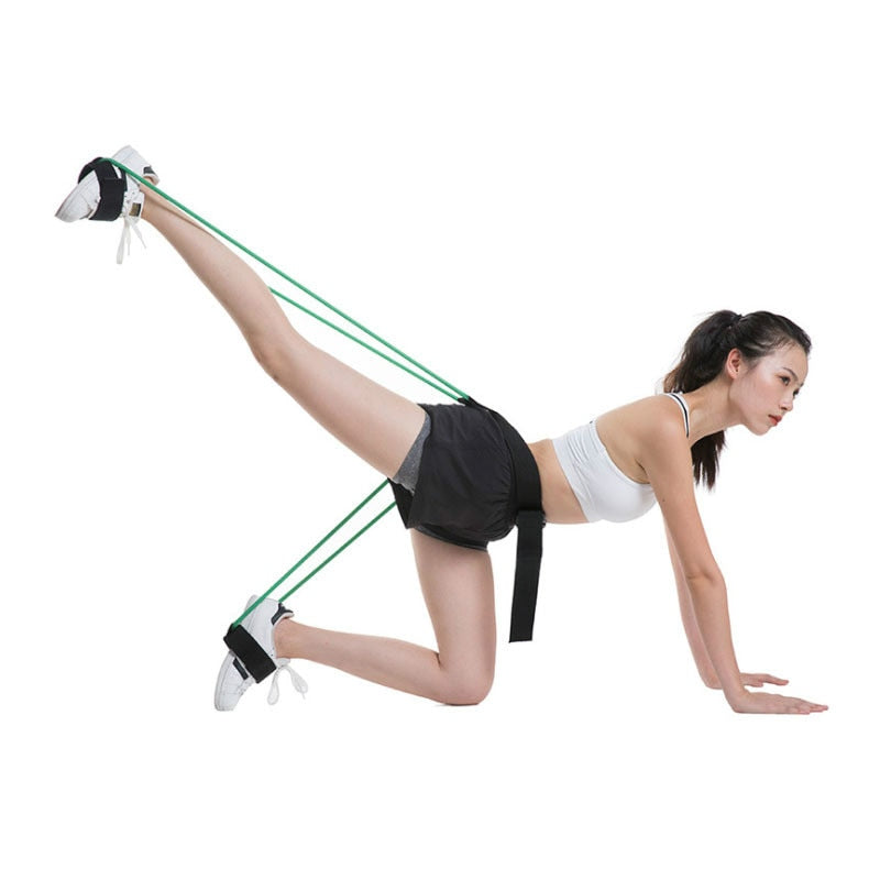 Booty Bands with Elastic Pull Ropes